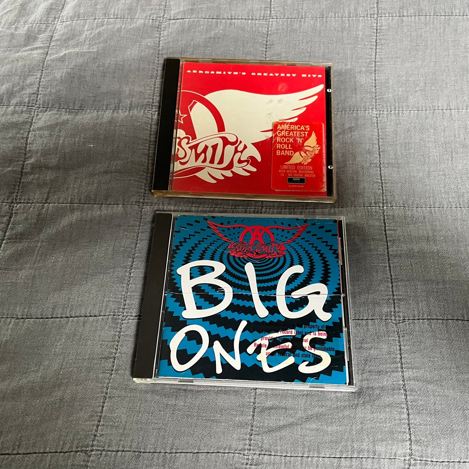 Aerosmith CD-pakket: Greatest Hits Limited Edition  Big Ones, Ophalen of Verzenden, Classic Rock