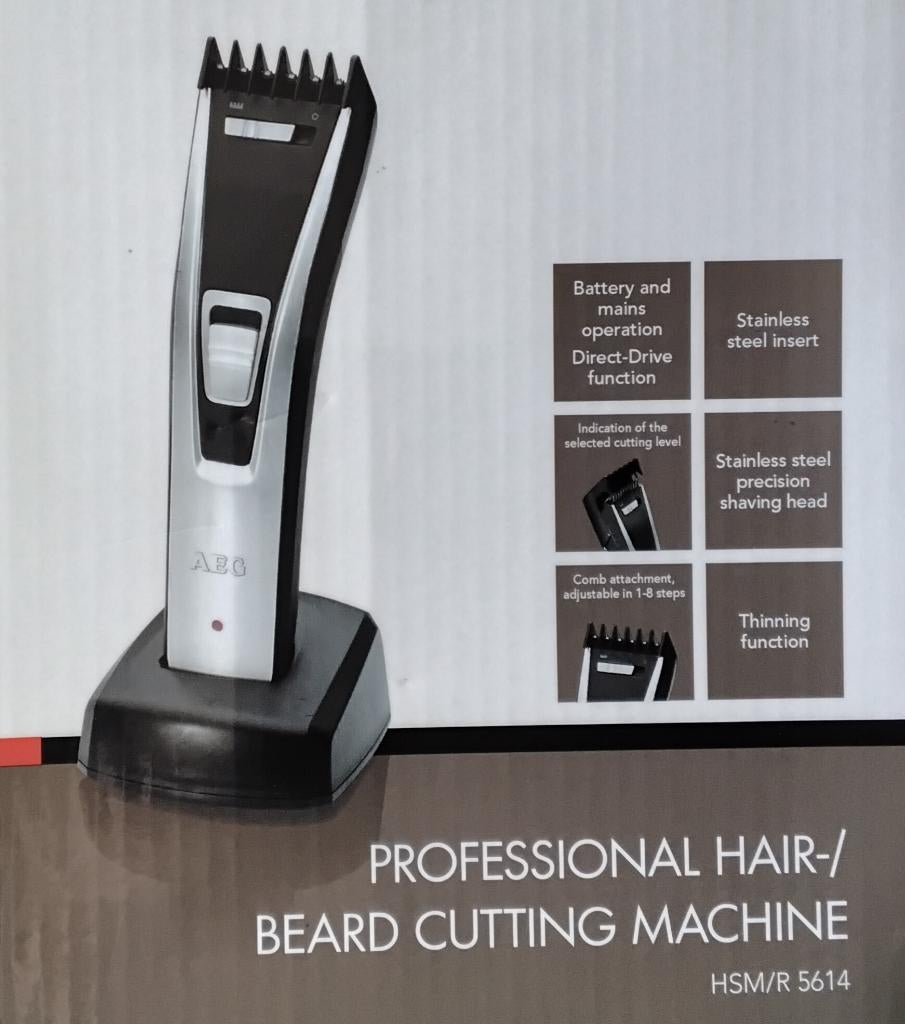 AEG professionele baard- haar trimmer, Ophalen, Nieuw, Haarverzorging
