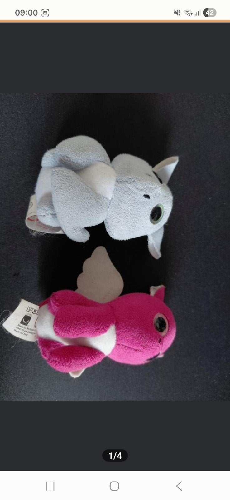 Schattige Draak en Engel Knuffels - Zacht en Speels, Overige merken, Overige karakters, Overige typen, Ophalen of Verzenden