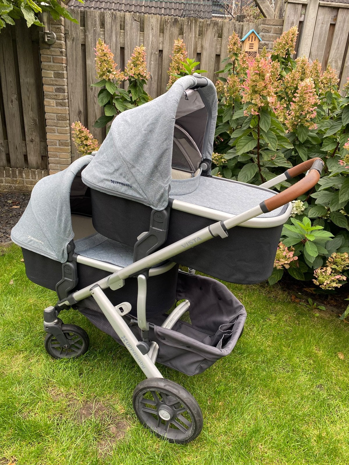 Tweeling kinderwagen Uppababy vista, Kinderen en Baby's, Ophalen, Gebruikt, Kinderwagen, Overige merken