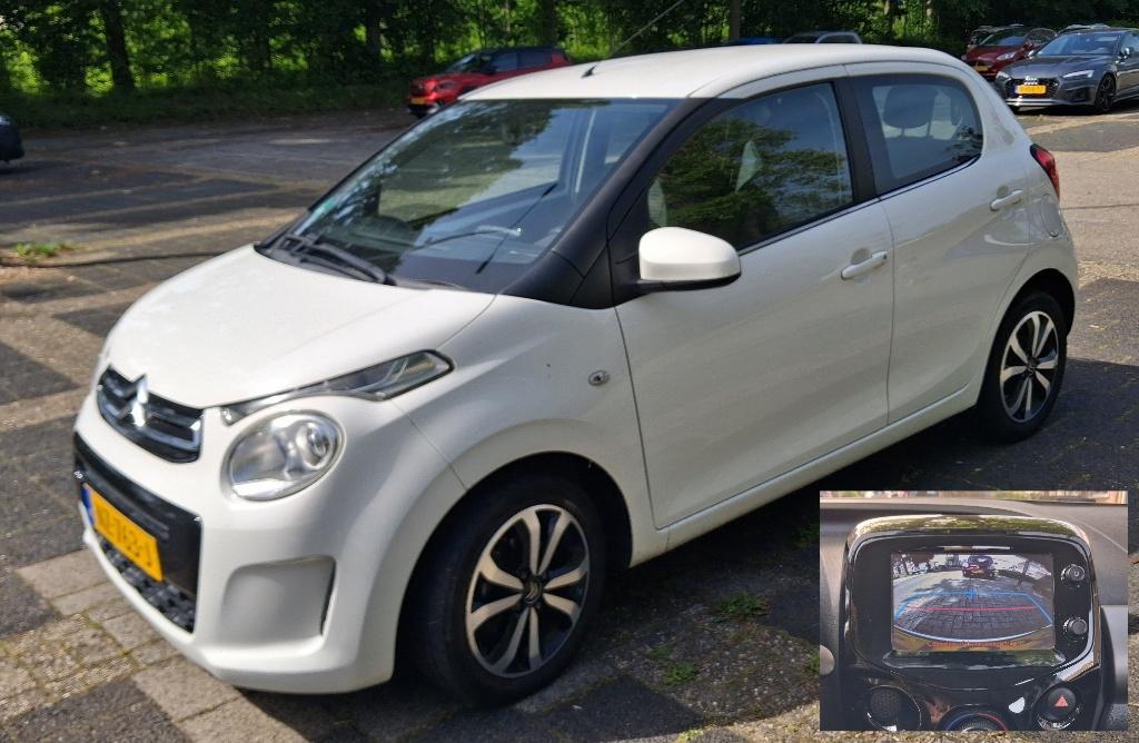 Citroën C1 1.0 VTi Airscape 68PK S&S 5D 2017 Wit, Voorwielaandrijving, Stof, 4 stoelen, C1