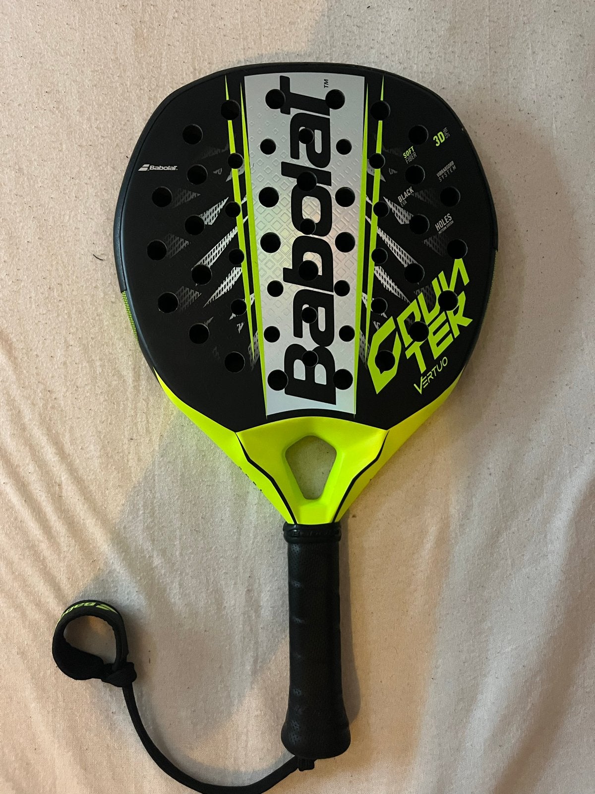 Babolat Padel Racket - Zo goed als nieuw, Sport en Fitness, Tennis, Ophalen of Verzenden, Zo goed als nieuw, Racket, Babolat