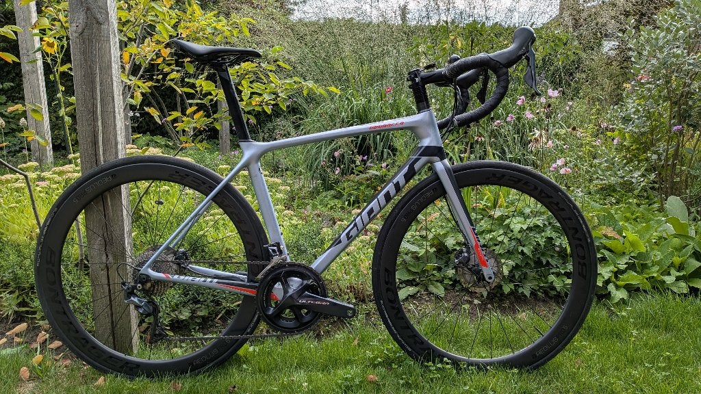 Giant TCR Advanced maat M/L, Ophalen, 28 inch, Gebruikt, Carbon