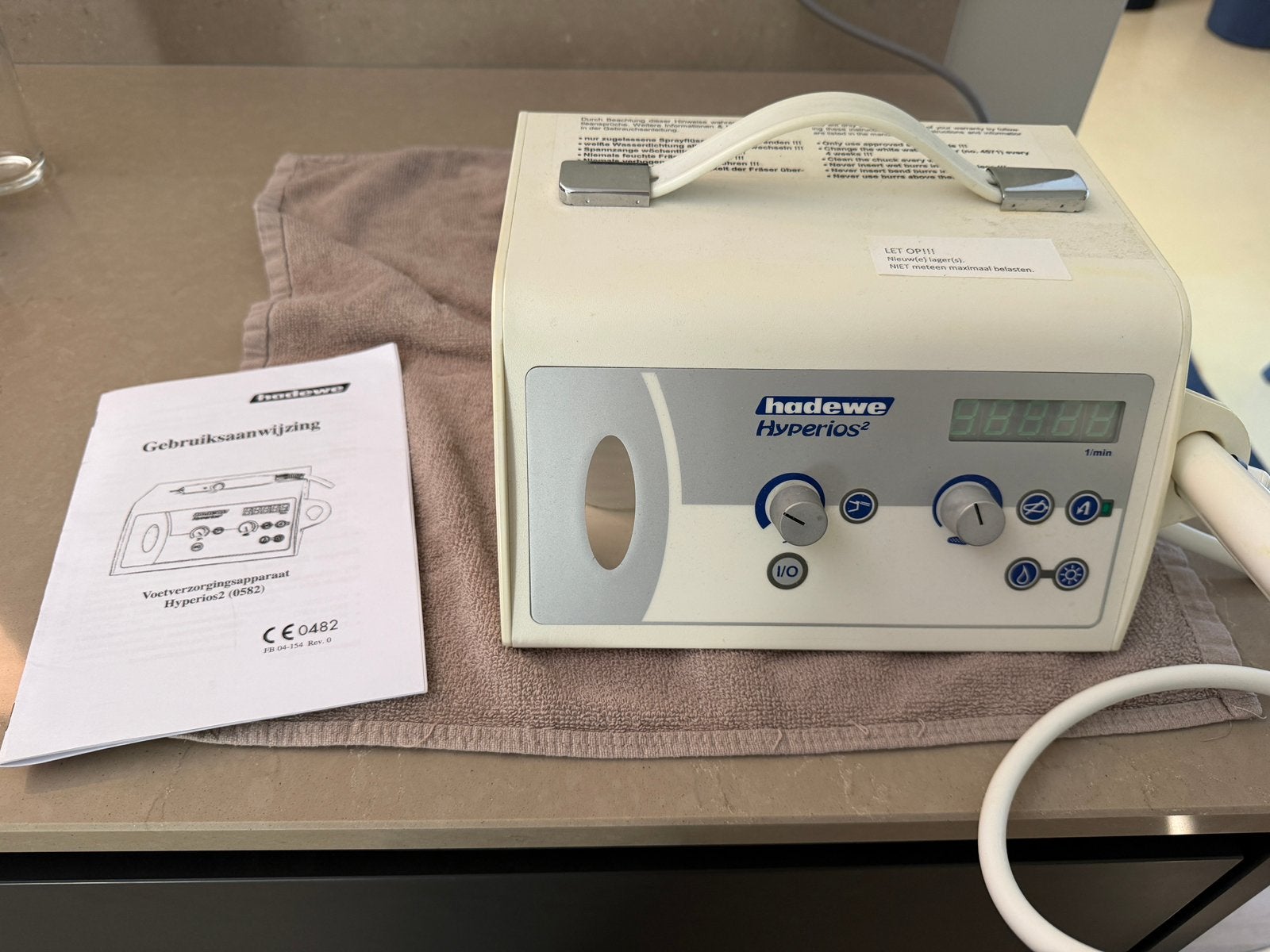 Hadewe pedicuremotor, Ophalen, Gebruikt, Hand- en Voetverzorging