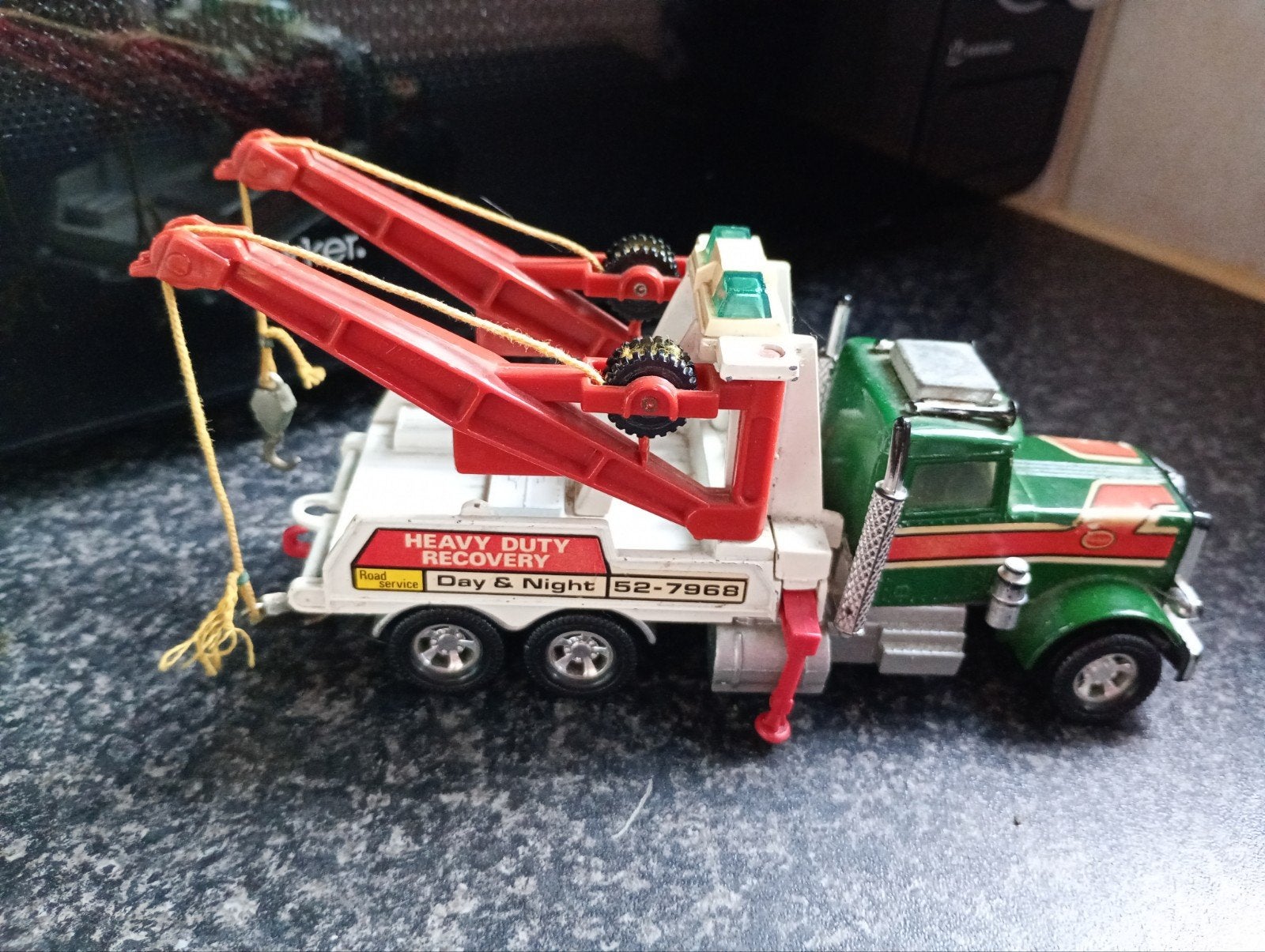 Matchbox Super Kings Peterbilt Takelwagen (1978), Ophalen of Verzenden, Gebruikt