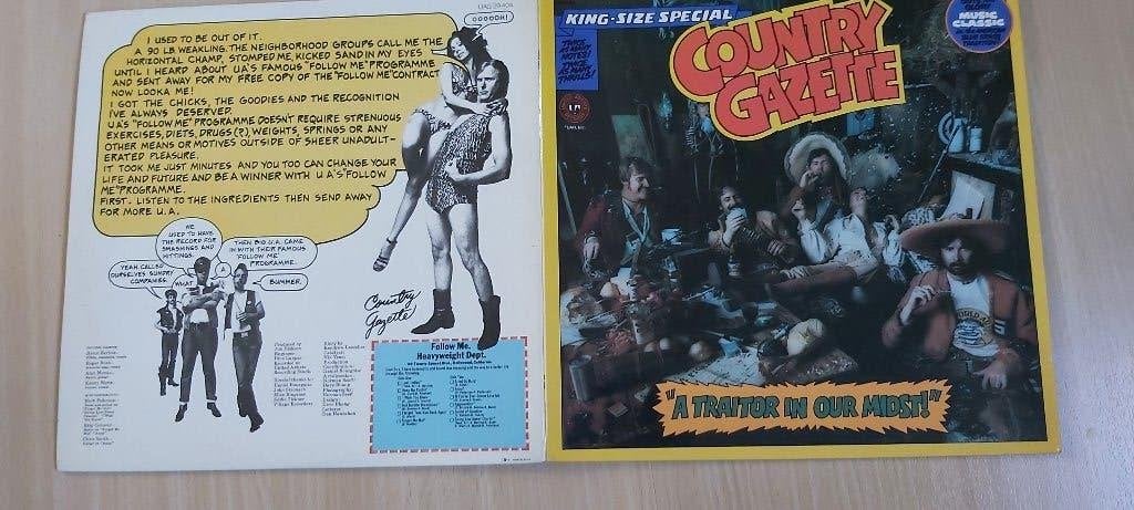 Country Gazette A Traitor in our Midst LP, Cd's en Dvd's, LP, Pop, Ophalen of Verzenden, Zo goed als nieuw