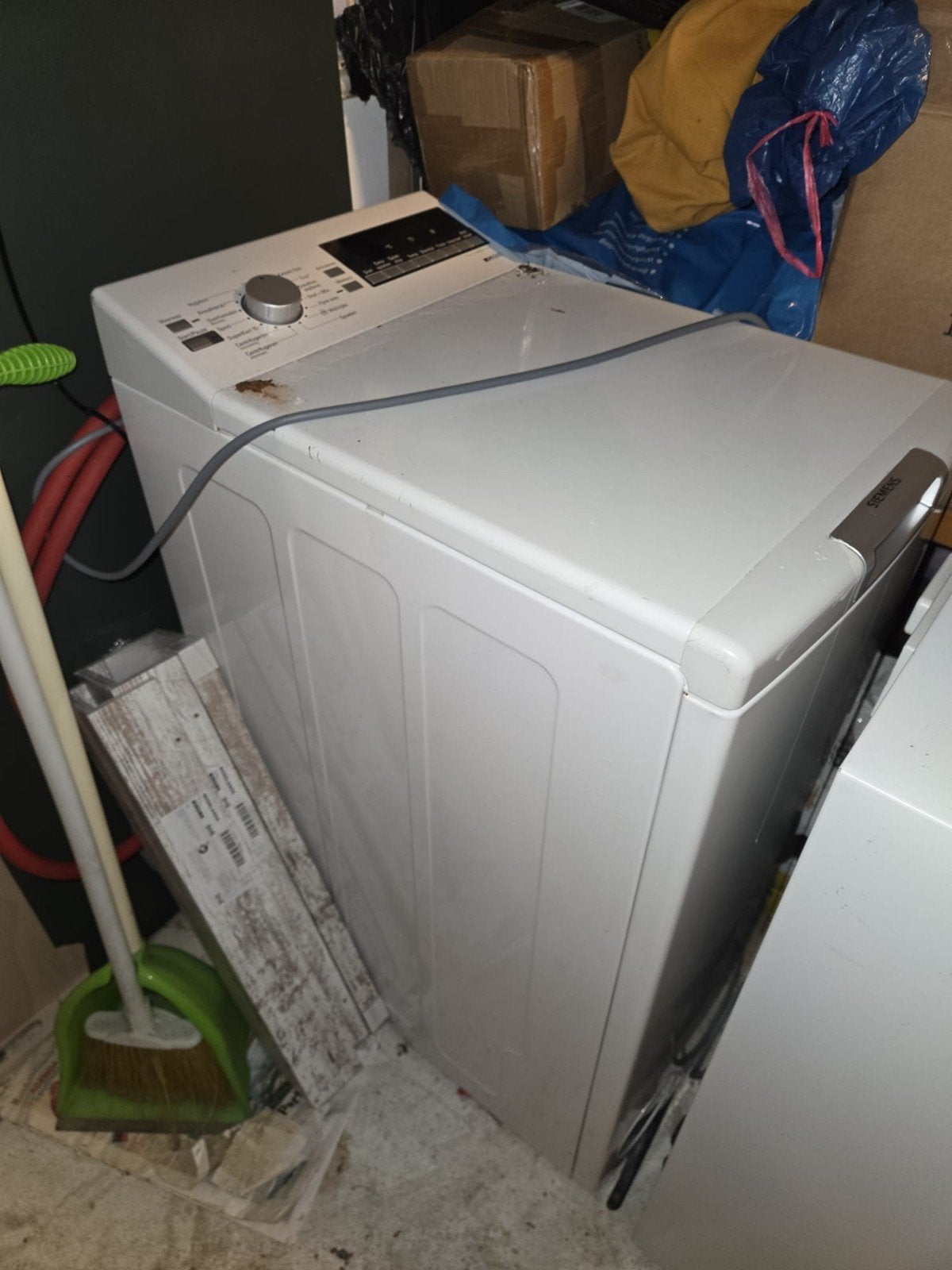 Wasmachine, Witgoed en Apparatuur, Ophalen, Gebruikt, Minder dan 60 cm, 140 tot 160 cm
