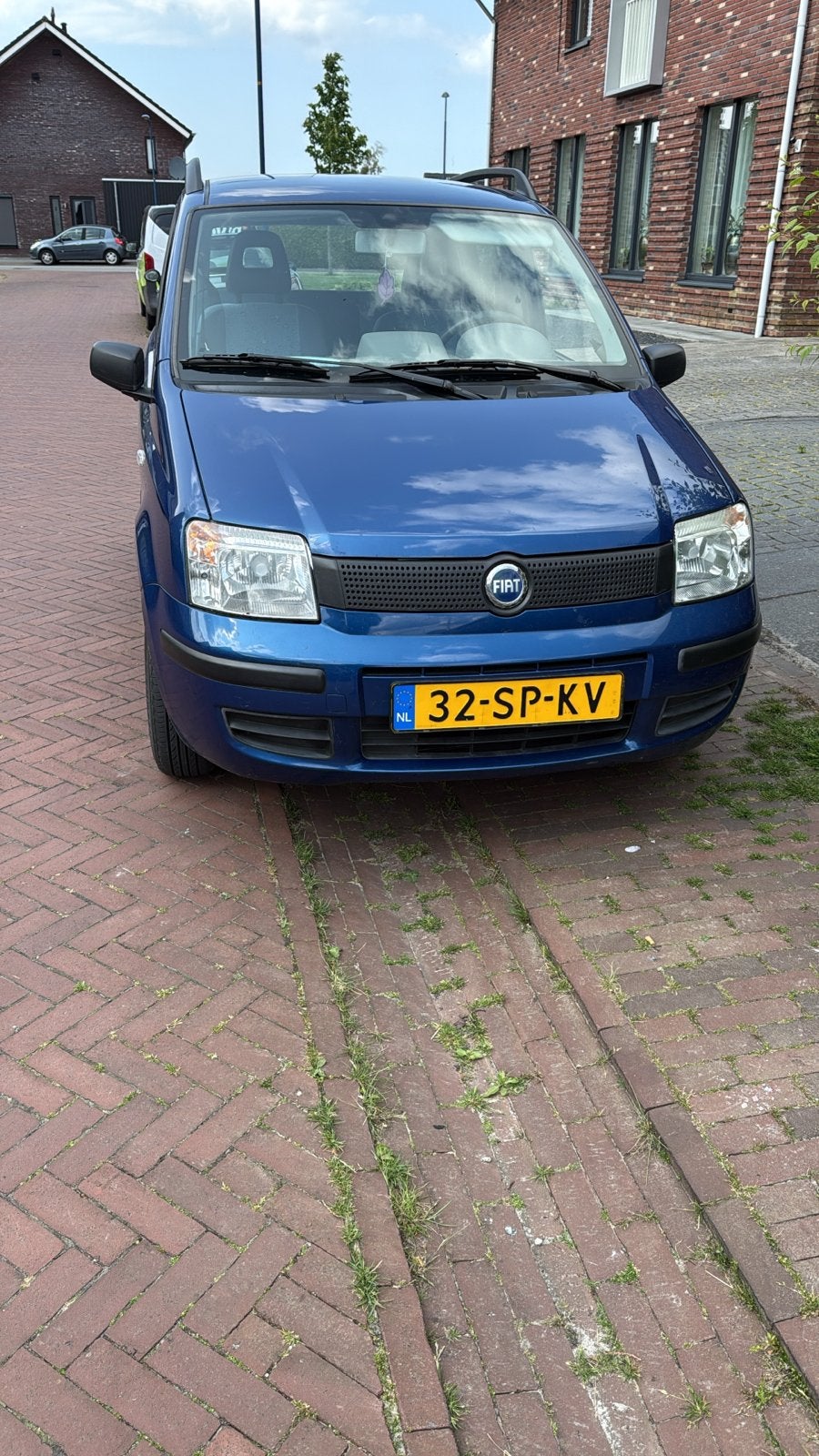 Fiat Panda 1.1 40KW 2006 Blauw, Auto's, Voorwielaandrijving, 54 pk, Origineel Nederlands, Handgeschakeld