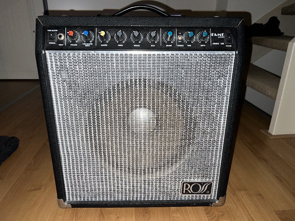 Vintage Ross Fame Series Chorus 50R gitaarversterker (50W), Ophalen, Gebruikt, Gitaar, 50 tot 100 watt