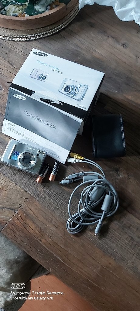 Samsung S1065 digitale camera, Ophalen, Zo goed als nieuw, Compactcamera, 4 t/m 7 keer