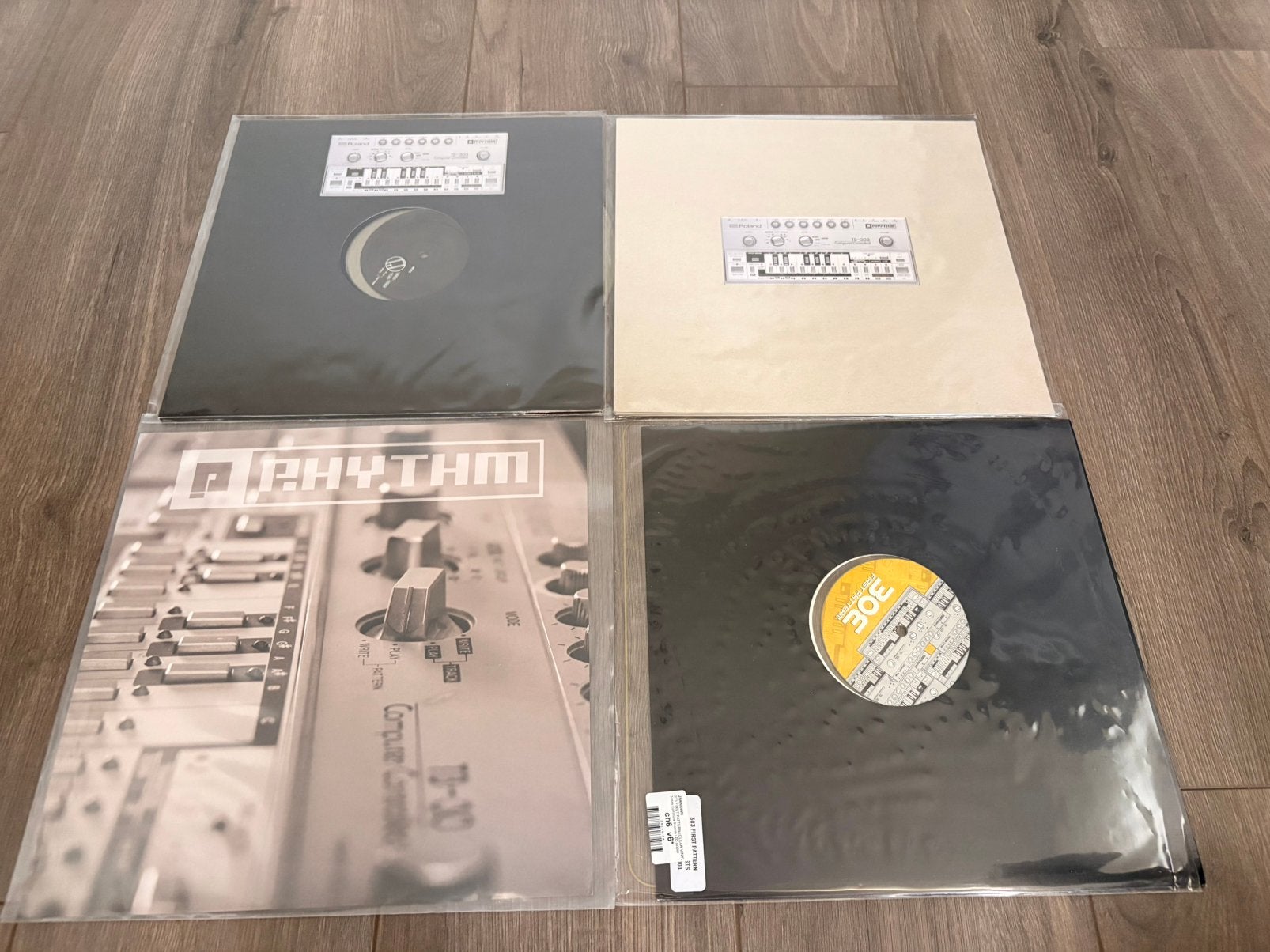 4x Planet Rhythm records, Cd's en Dvd's, Vinyl | Dance en House, Ophalen of Verzenden, Zo goed als nieuw, 12 inch, Techno