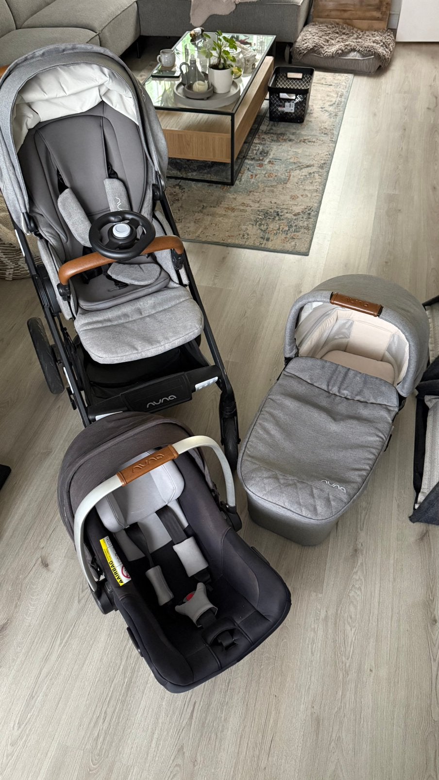 Complete Set | Nuna MIXX Next 3-in-1 incl. 2x Isofix, Ophalen of Verzenden, Zo goed als nieuw, Overige merken