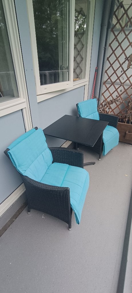 Tuinstoelen (2 stuks), Tuin en Terras, Tuinstoelen, Ophalen, Gebruikt, Kunststof