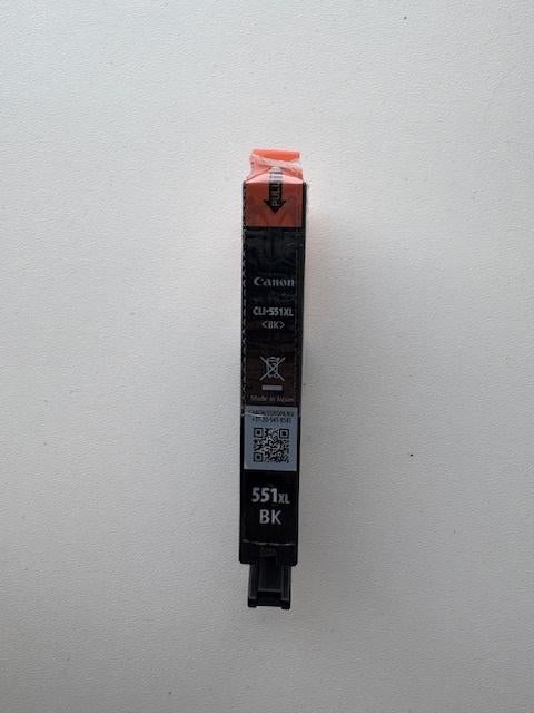 Nieuw: Canon Inktcartridge 551XL-BK, Ophalen of Verzenden, Nieuw, Cartridge, Canon