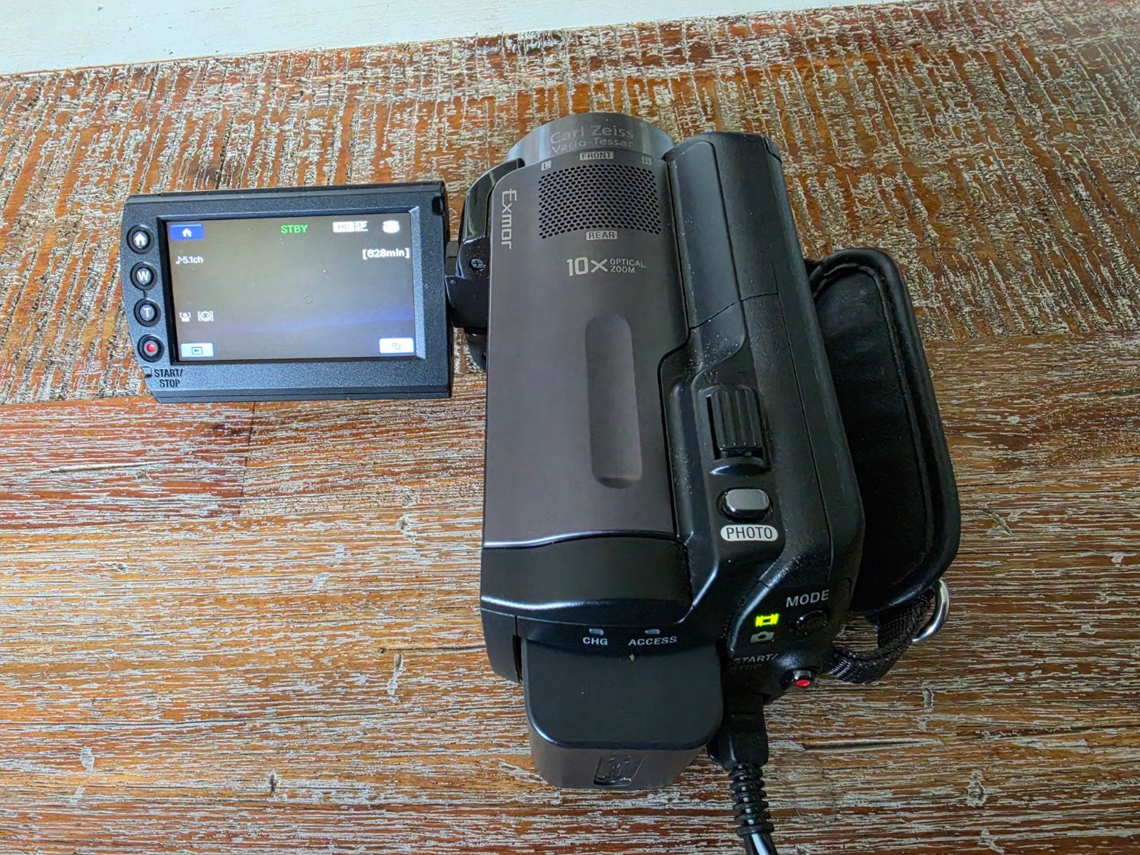 Sony Handycam HDR-XR105E Full HD Camcorder 80GB HDD, Ophalen, Full HD, 8 tot 20x, Sony
