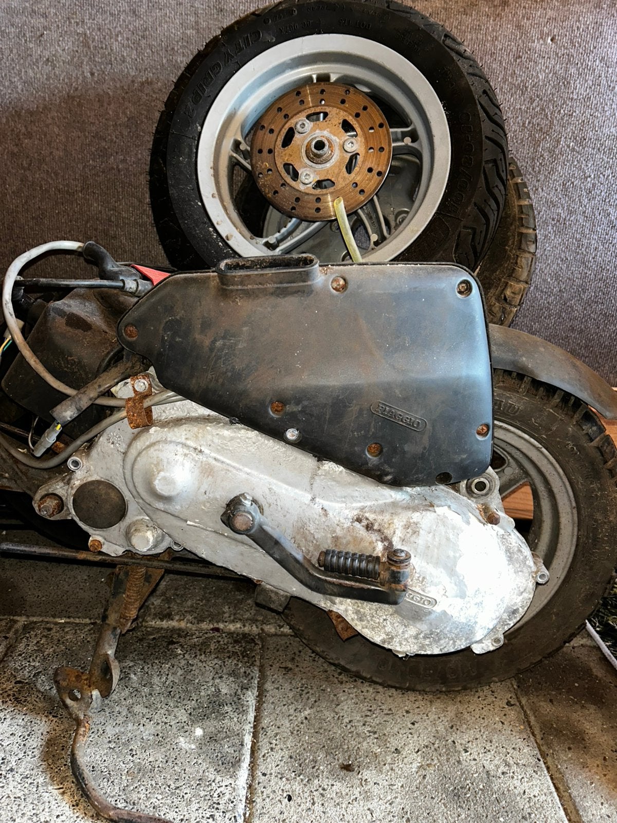 Piaggio zip Type 1 Blok 50cc zeldzaam, Ophalen, Zo goed als nieuw, Blok, Piaggio