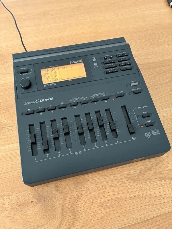 Roland Sound Canvas SC-155 – mintstaat / compleet