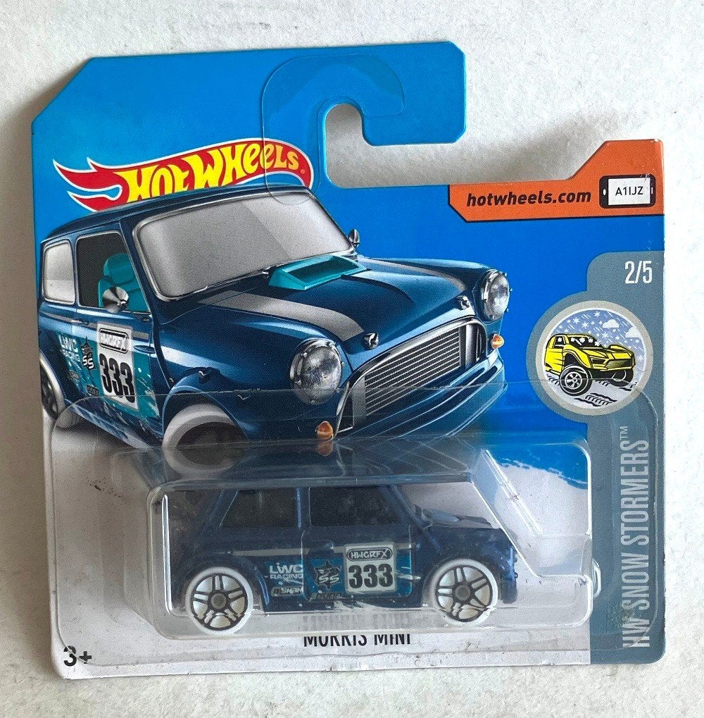 Mini blauw Hot Wheels Snow Stormers # 2/5  137/365 ., Ophalen, Zo goed als nieuw, Auto