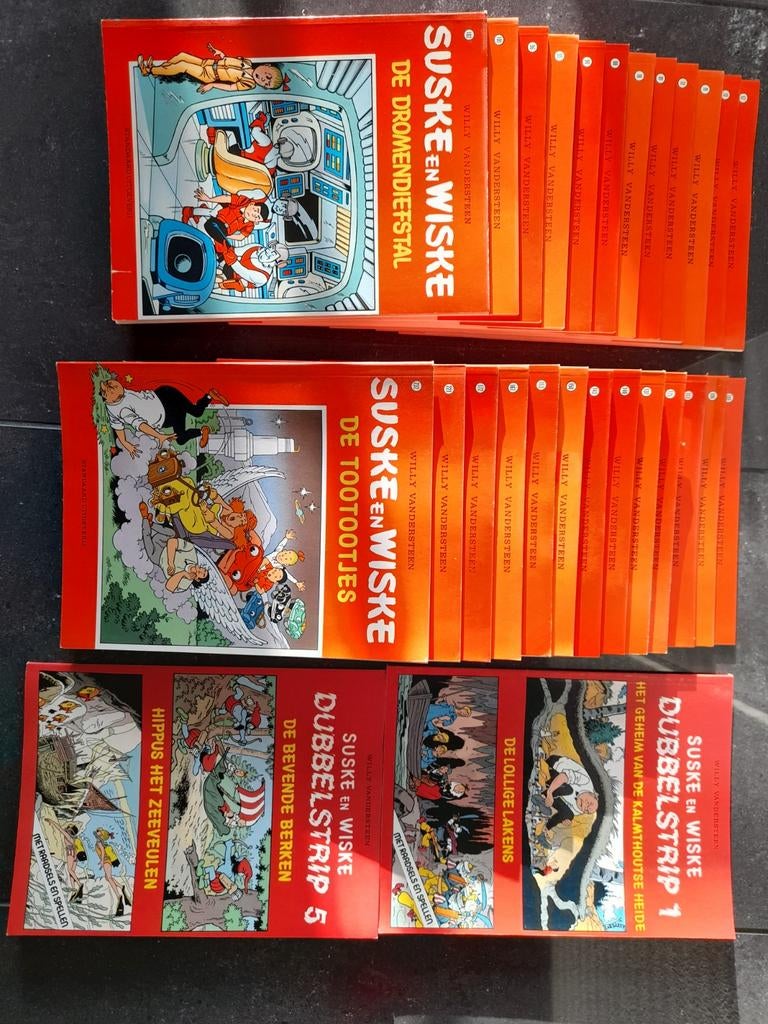 Suske en Wiske, Boeken, Stripboeken, Meerdere stripboeken, Ophalen of Verzenden, Gelezen