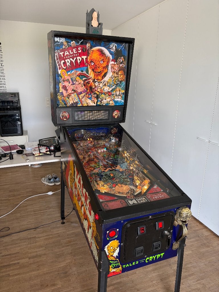 Flipperkast Tales From the Crypt, Verzamelen, Automaten | Flipperkasten, Ophalen, Gebruikt, Data East, Dot-matrix