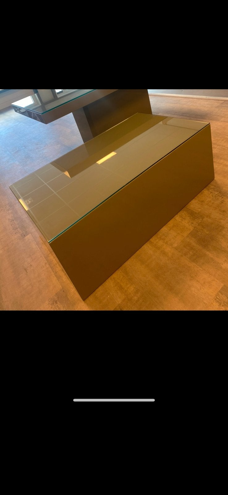 Blocci salontafel taupe, Ophalen of Verzenden, Zo goed als nieuw, 100 tot 150 cm