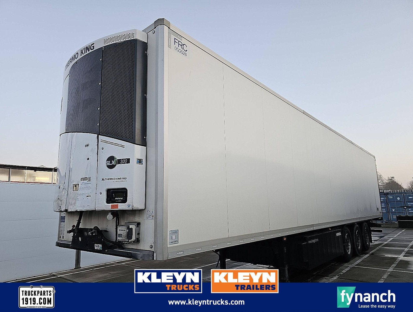 KOGEL S24-4 thermoking slxi300, Auto's, Vrachtwagens, Bedrijf, Te koop, ABS, Aanhangers en Opleggers, Diesel, Handgeschakeld, Overige kleuren