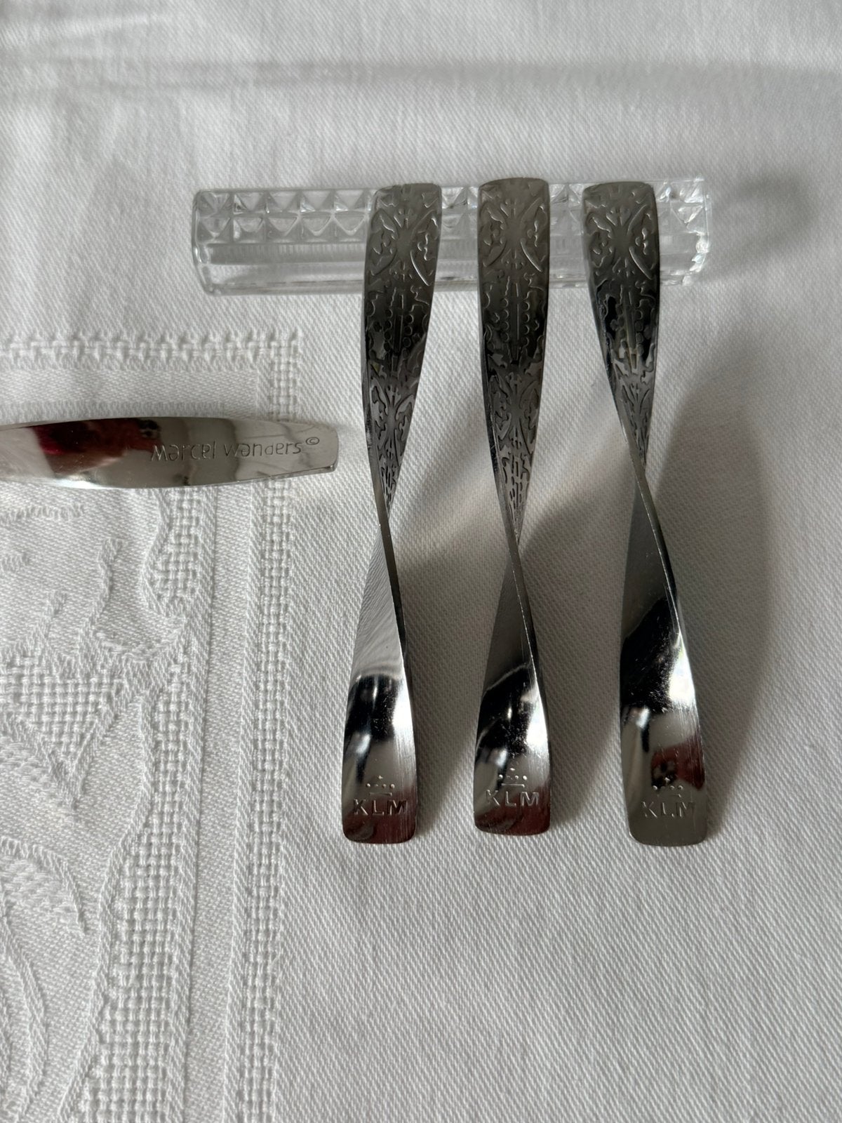 Marcel Wanders theelepels KLM, Ophalen of Verzenden