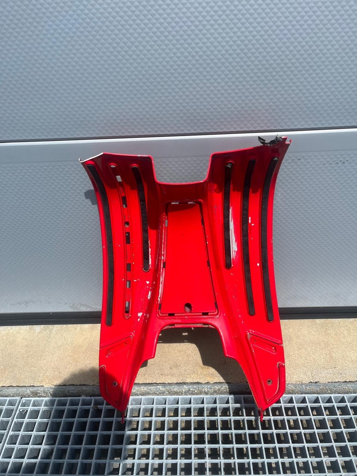 Vespa LX Voetplank Treeplank Rood 2005-2013, Ophalen of Verzenden, Gebruikt, Kap, Piaggio