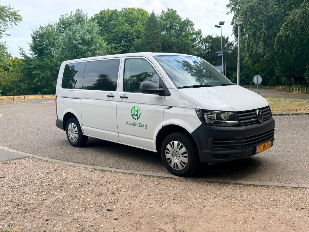 Volkswagen Transporter 2.0TSI 150pk 2017 combi 8 personen, Voorwielaandrijving, Beige, 1984 cc, 2500 kg
