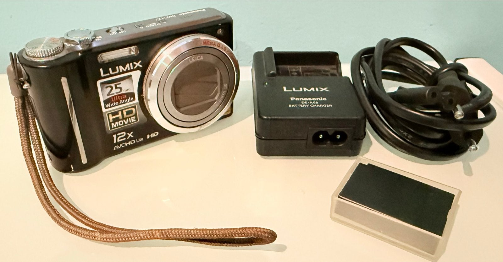 Panasonic Lumix DMC-TZ7 Digitale Camera 12x Optische Zoom, Audio, Tv en Foto, Fotocamera's Digitaal, Ingebouwde flitser, Panasonic