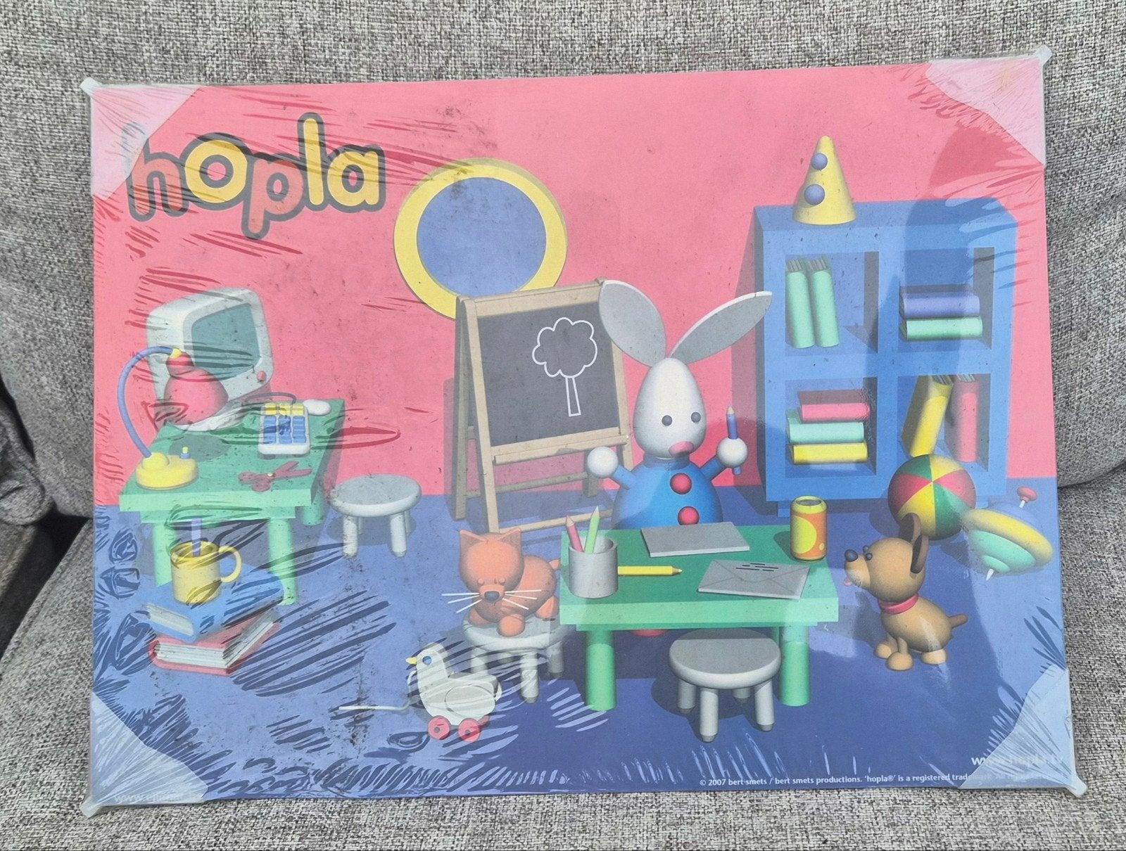 hopla schilderij op MDF, Ophalen