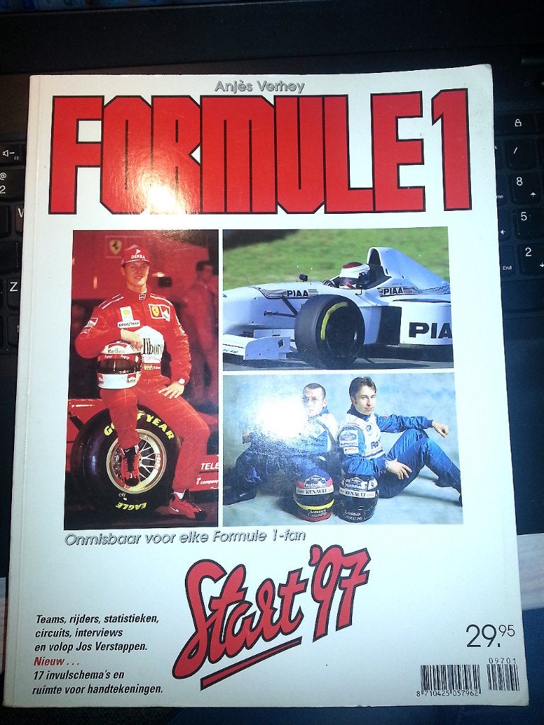 Formule 1 Start '97 – Anjès Verhey (incl. Jos Verstappen), Ophalen of Verzenden, Zo goed als nieuw, Formule 1