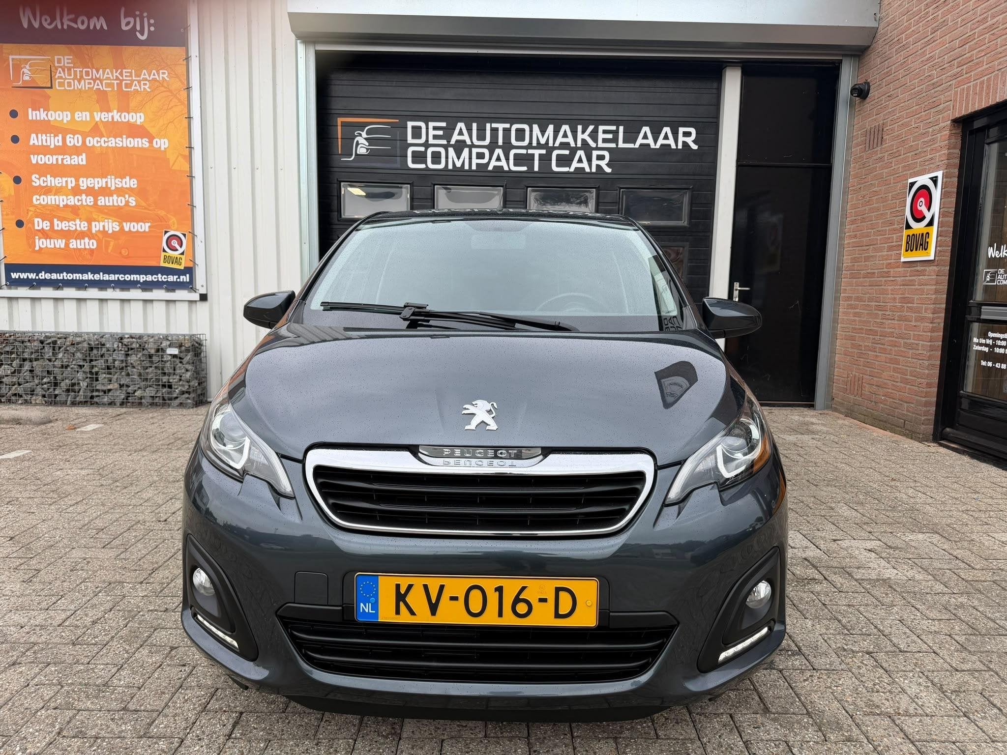 Peugeot 108 1.0 VTi Active | SLECHTS 61.608 KM | AUTOMAAT |, Auto's, Stof, Gebruikt, Euro 6, Bluetooth