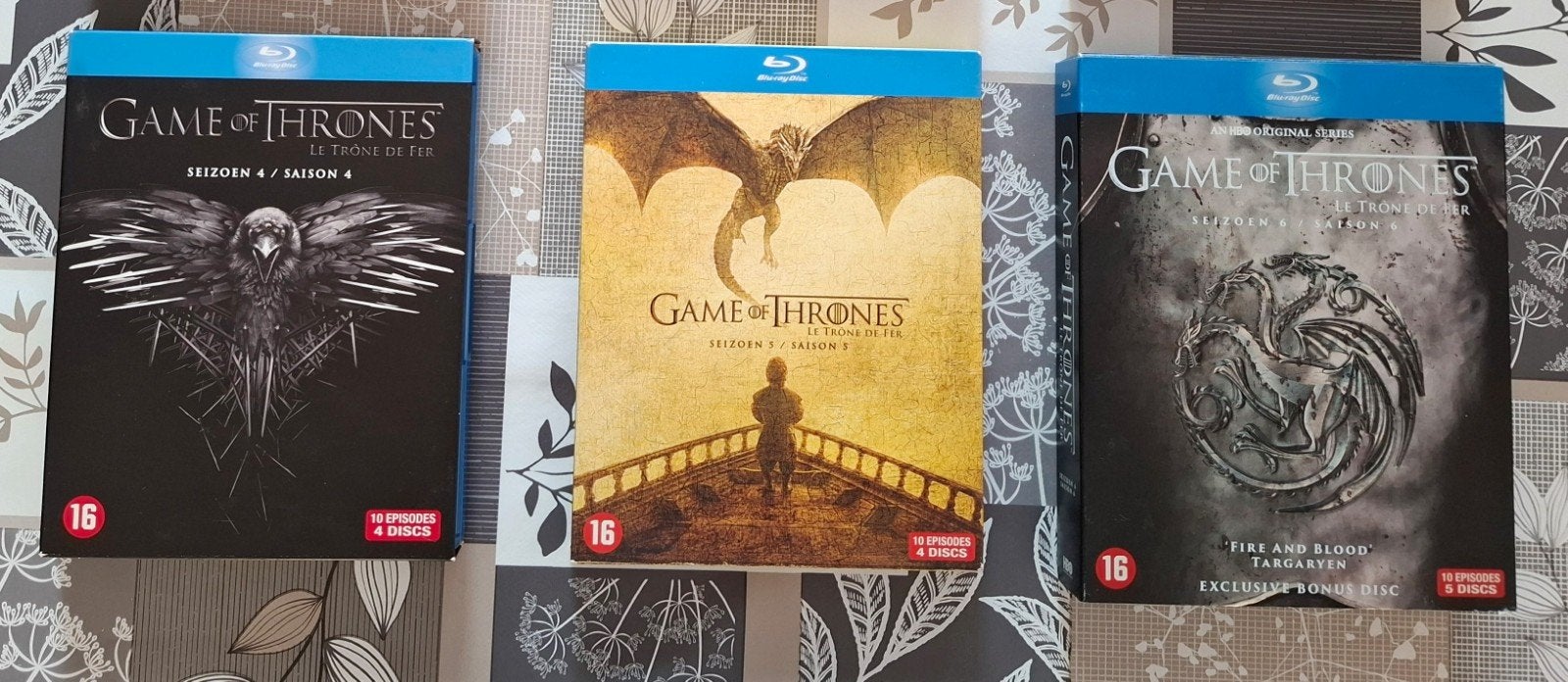 Game of Thrones seizoen 4 t/m 6, Cd's en Dvd's, Blu-ray, Ophalen of Verzenden, Zo goed als nieuw, Blu-ray, Serie