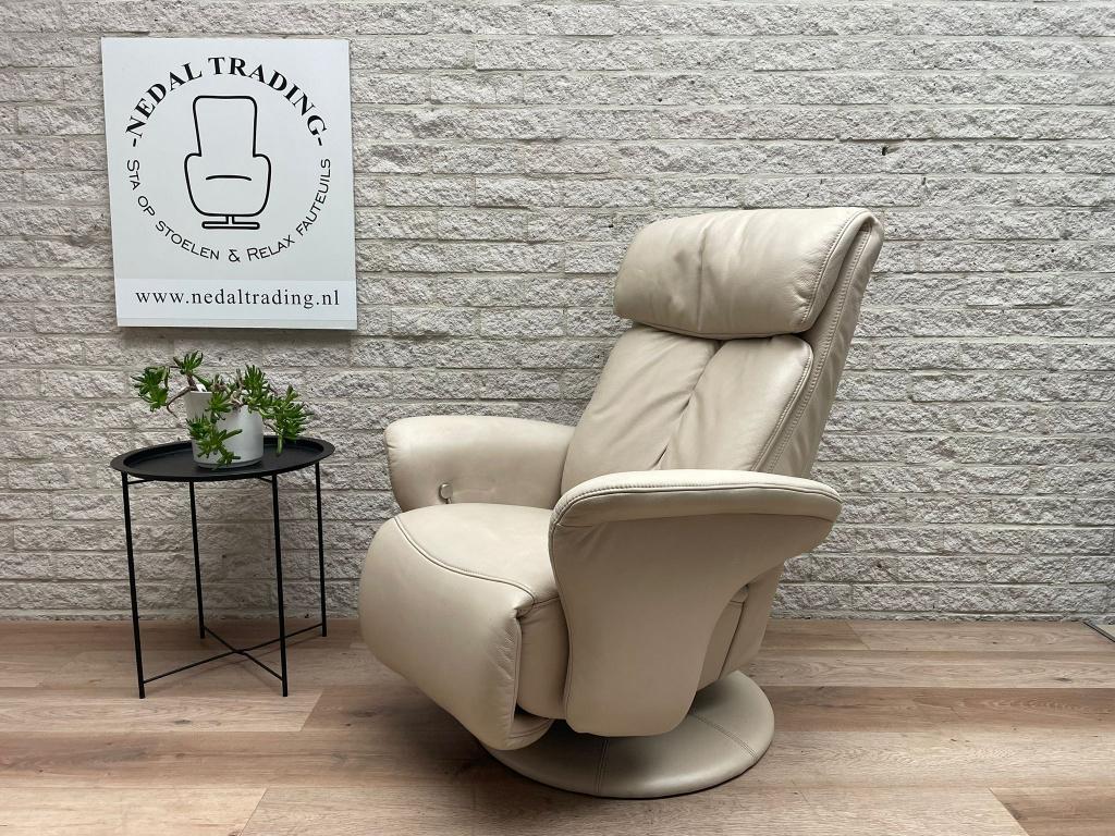 Himolla relax fauteuil M relax stoel handmatig verstelbaar, Ophalen, N, N, Leer