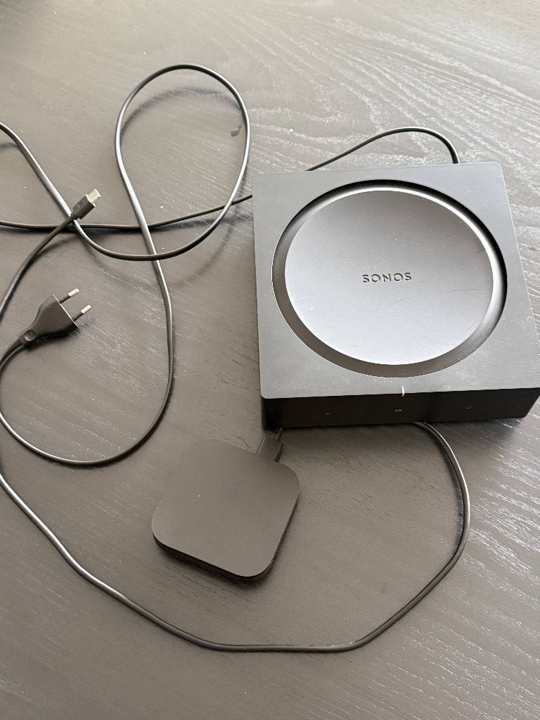 Bundle Sonos AMP EU (Black), 120 tot 150 watt, Ophalen of Verzenden, Zo goed als nieuw, Sonos