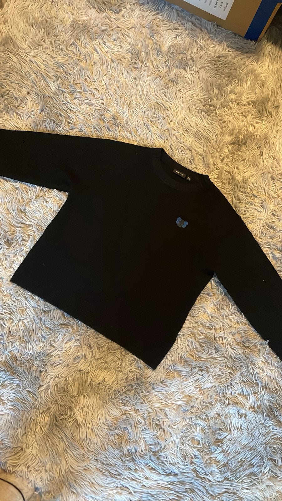 Kaws trui, Kleding | Heren, Ophalen of Verzenden, Gedragen, Overige maten, Zwart