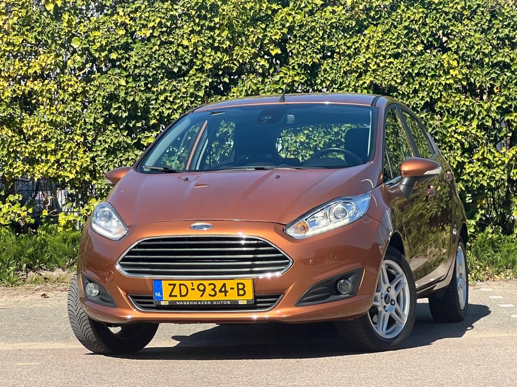Ford Fiesta 1.0 Titanium | Burnished Glow Metallic | Climate, Auto's, Ford, Voorwielaandrijving, Euro 5, Stof, 525 kg