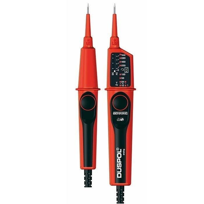 Spanningstester Duspol analog Benning, Verzenden, Nieuw