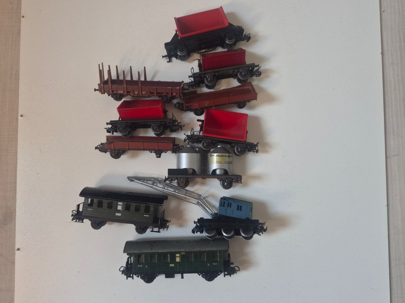 Marklin loop of sloop wagons, Hobby en Vrije tijd, Wisselstroom, Gebruikt, Wagon, Ophalen of Verzenden