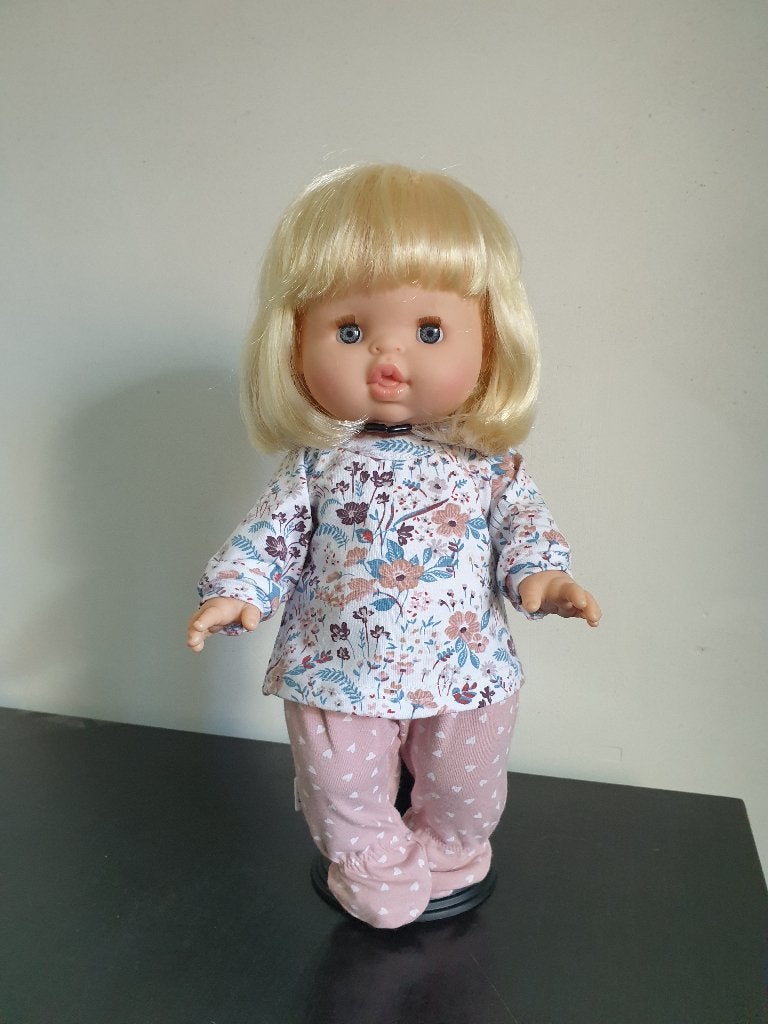 poppenkleding / pyjama voor pop 32-34-36 cm, Kinderen en Baby's, Speelgoed | Poppen, Ophalen of Verzenden, Nieuw, Babypop