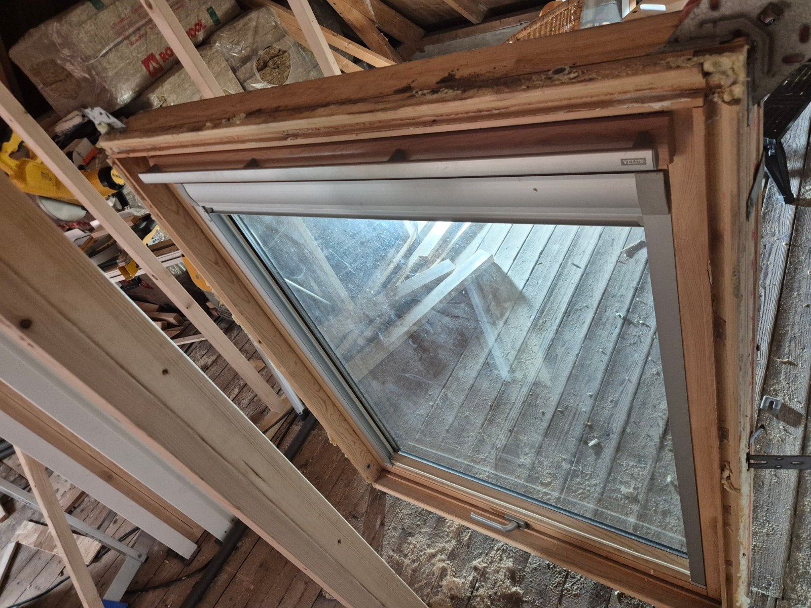 Velux Dakraam GHL S08 met rolluik, Ophalen, Gebruikt, 80 tot 120 cm, 120 tot 160 cm
