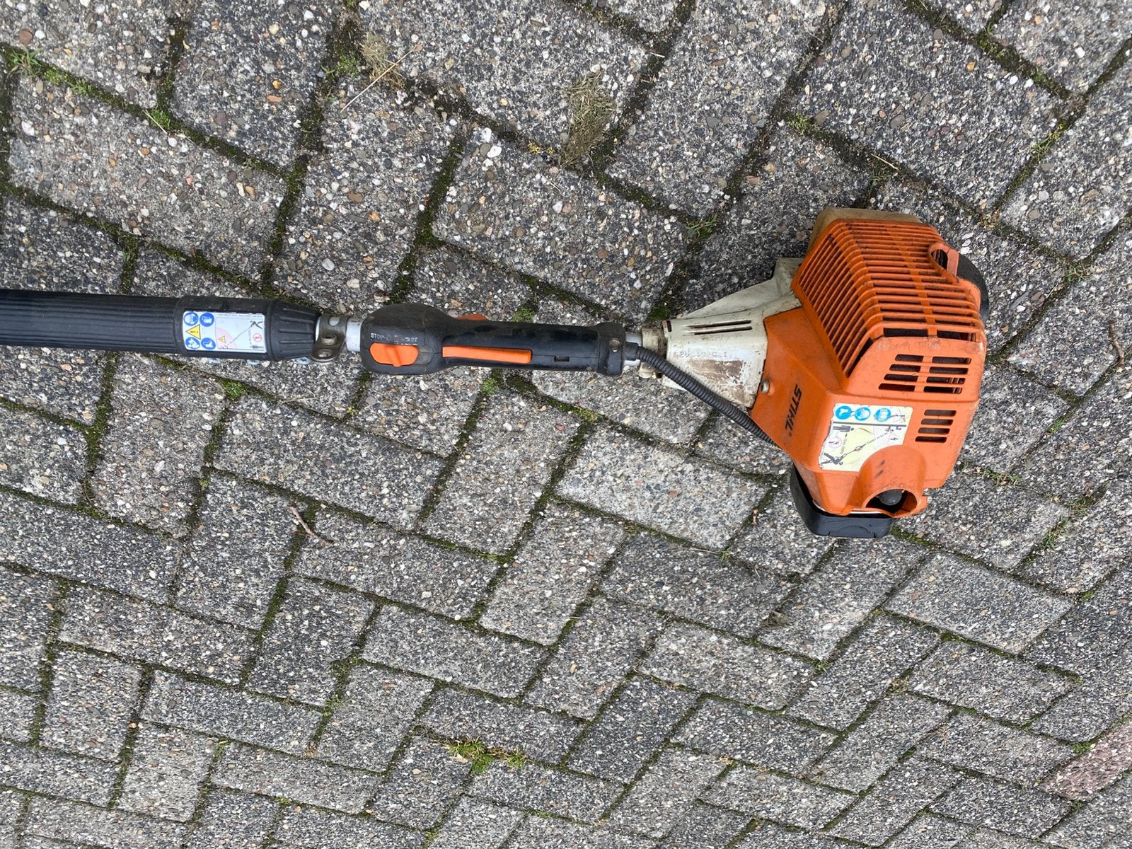 Stihl telescoop kettingzaag, Ophalen, Gebruikt, Takkenzaag