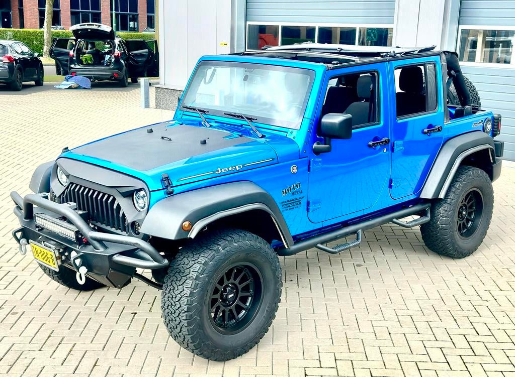 JEEP WRANGLER JK 3.6 V6 284PK EXTREME BJ2014 HARD/SOFFTOP‼️, Automaat, Stof, 1885 kg, 2000 kg