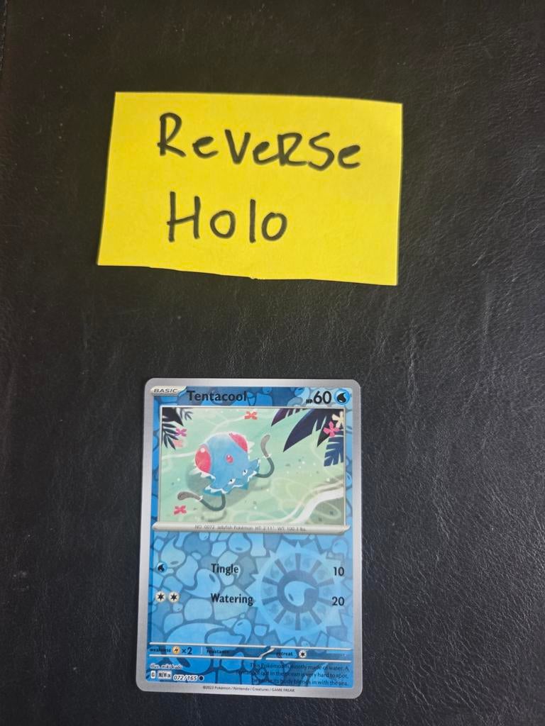 Tentacool 072/165 151 set, Ophalen of Verzenden, Zo goed als nieuw