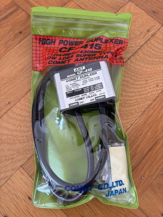 Comet CF-415 Duplexer - Nieuw in verpakking, Ophalen of Verzenden, Nieuw, Toebehoren