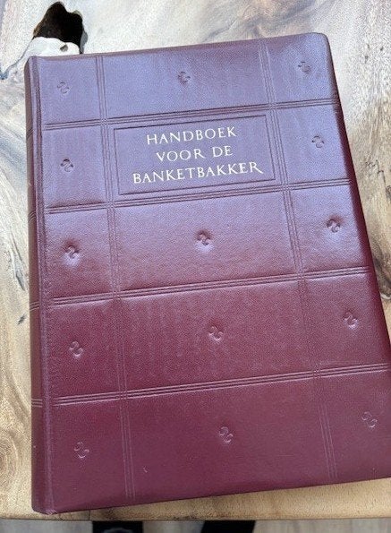 Handboek voor de Banketbakker - Migg Spörndly (1949), Boeken, Kookboeken, Migg Spörndly, Europa, Ophalen, Taart, Gebak en Desserts