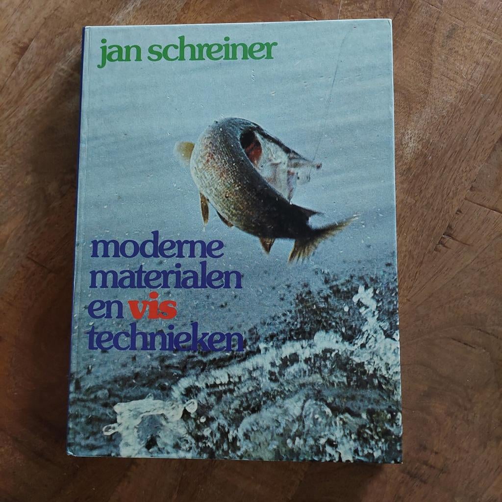 Moderne Materialen en Vistechnieken - Jan Schreiner, Watersport en Boten, Hengelsport | Algemeen, Ophalen of Verzenden