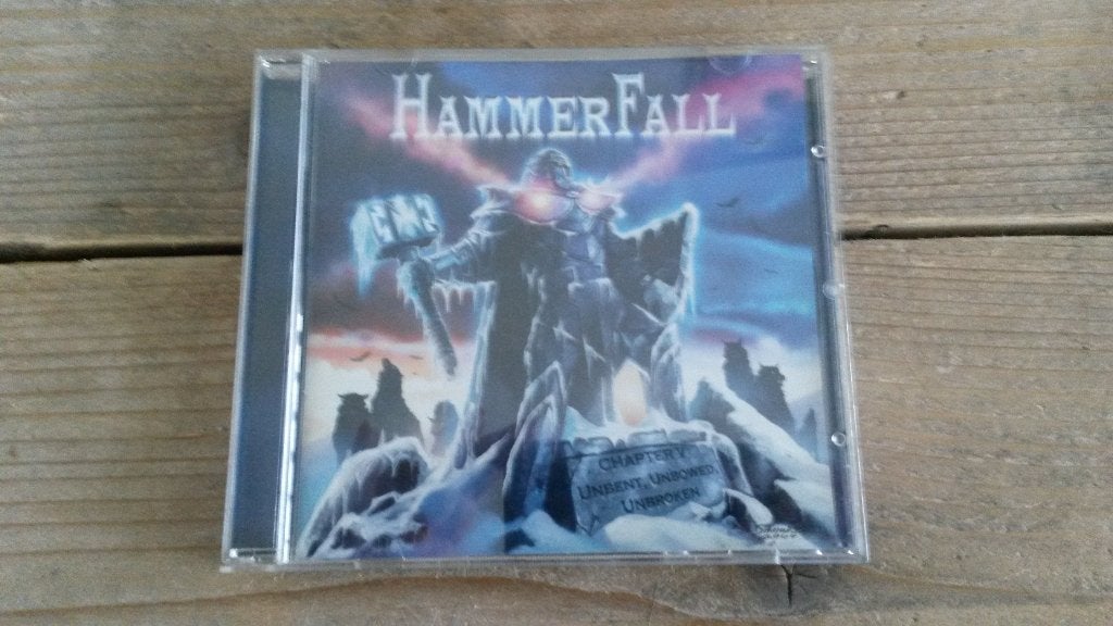Hammerfall: Chapter V (Koreaanse promo in jewelcase)!, Gebruikt, Met bonustracks, Power metal, Ophalen of Verzenden