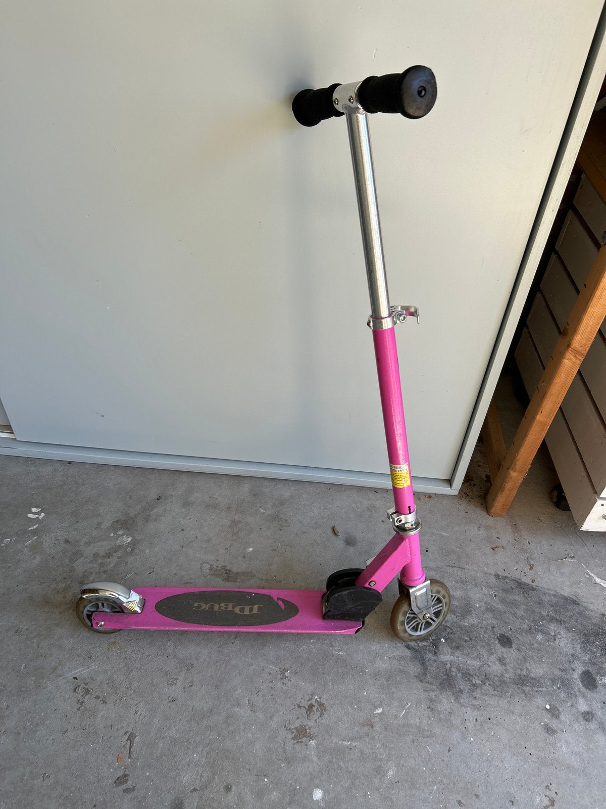 Roze JD Bug step - Gebruikt maar in goede staat, Fietsen en Brommers, Steps, Ophalen of Verzenden, Gebruikt, Gewone step
